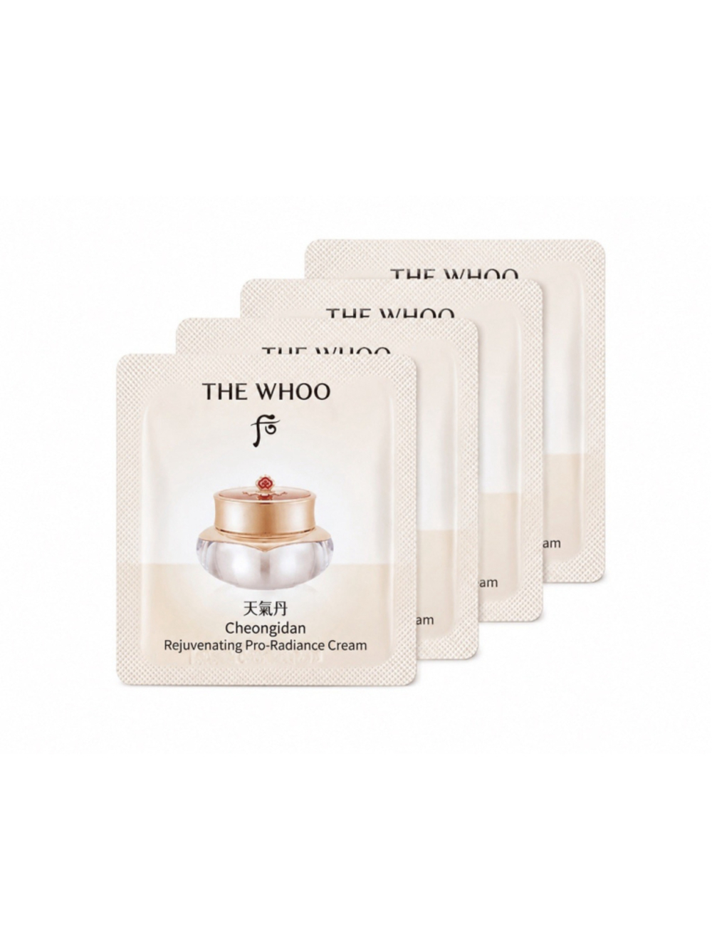 The History Of Whoo Rejuvenating Pro-Radiance Cream 1ml x 50pcs (50ml)